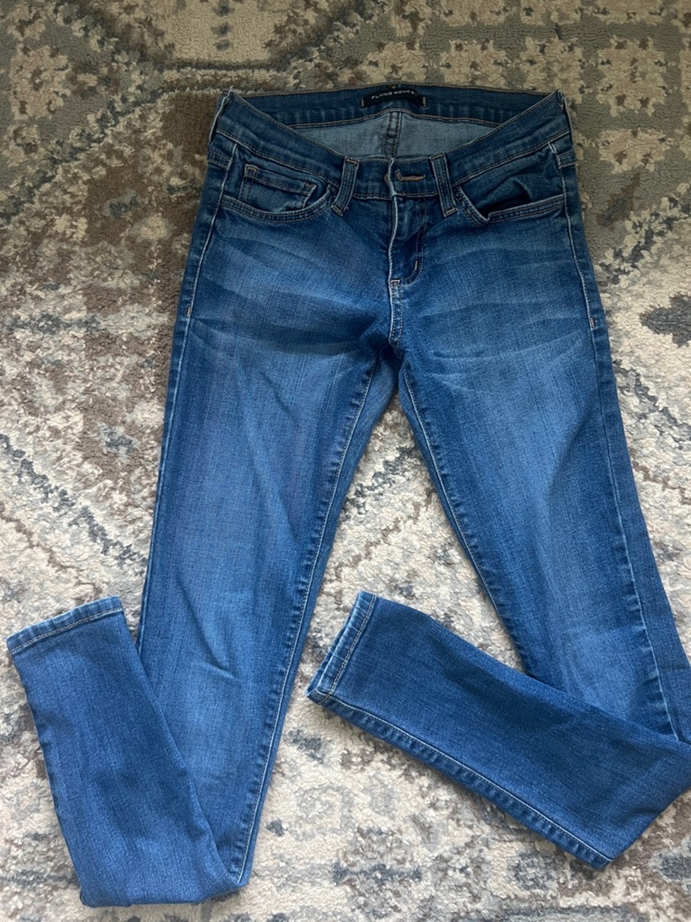 Flying Monkey Dark Wash Skinny Jeans